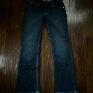 Wrangler Dark Blue Bootcut Jeans